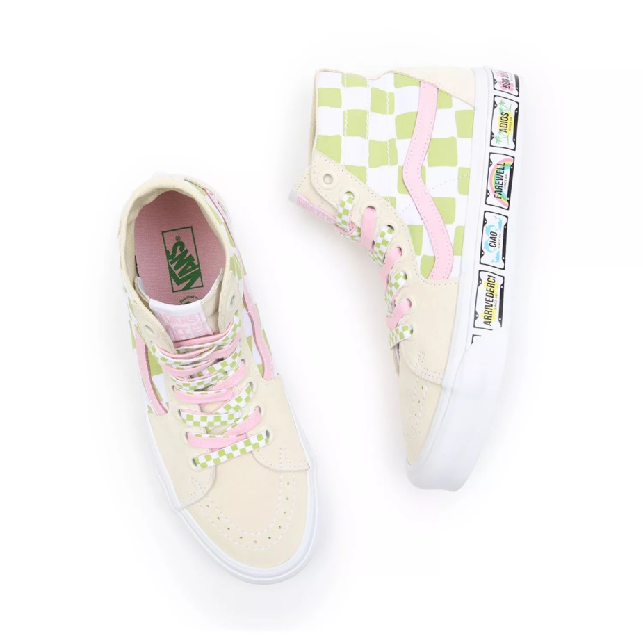 Vans X Em για διακοπές Sk8-hi κωνικά παπούτσια μωβ