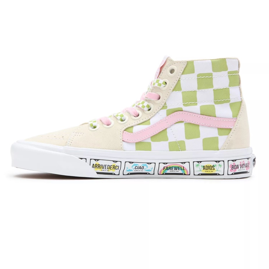 Vans X Em για διακοπές Sk8-hi κωνικά παπούτσια μωβ