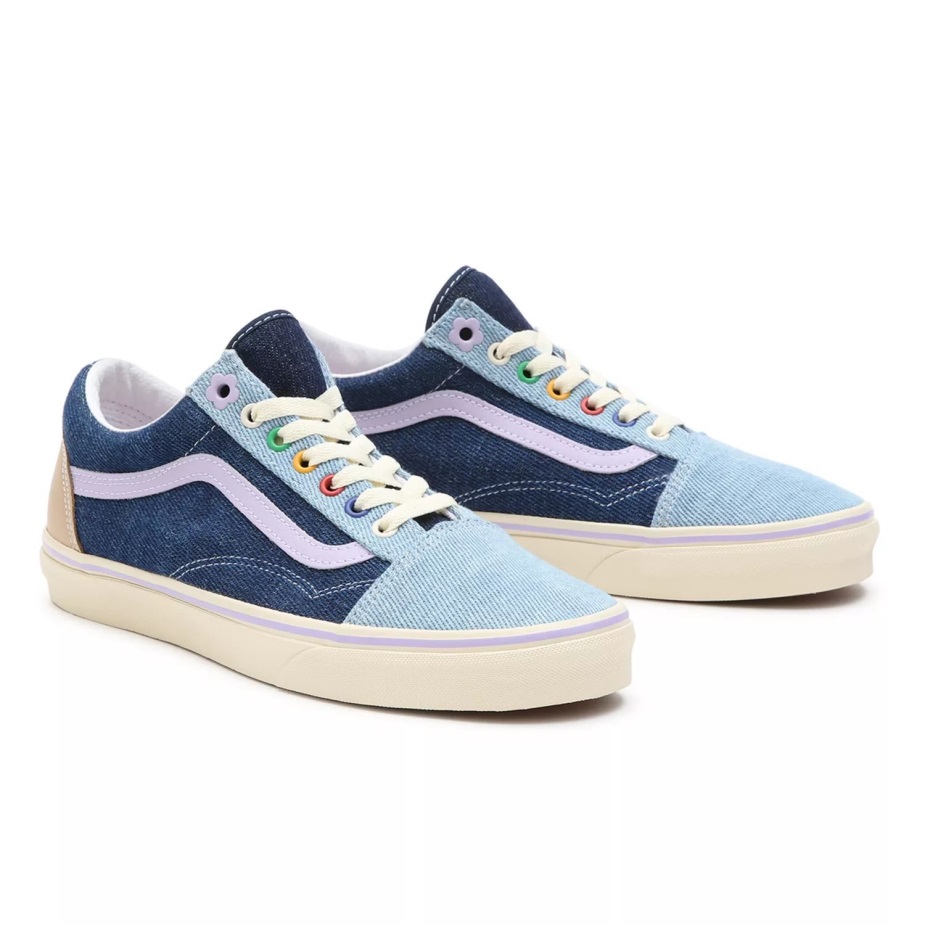 Vans X Em για διακοπές παλιά παπούτσια Skool μωβ