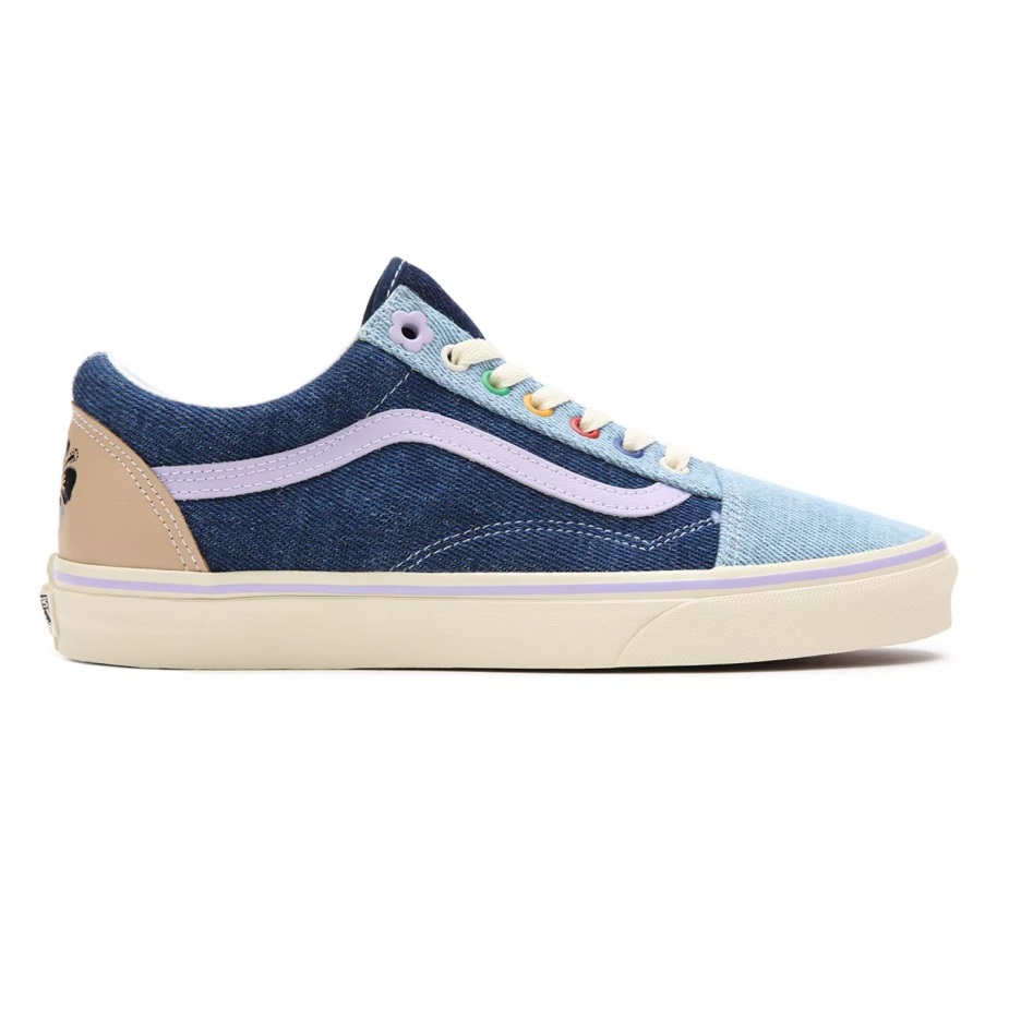 Vans X Em για διακοπές παλιά παπούτσια Skool μωβ