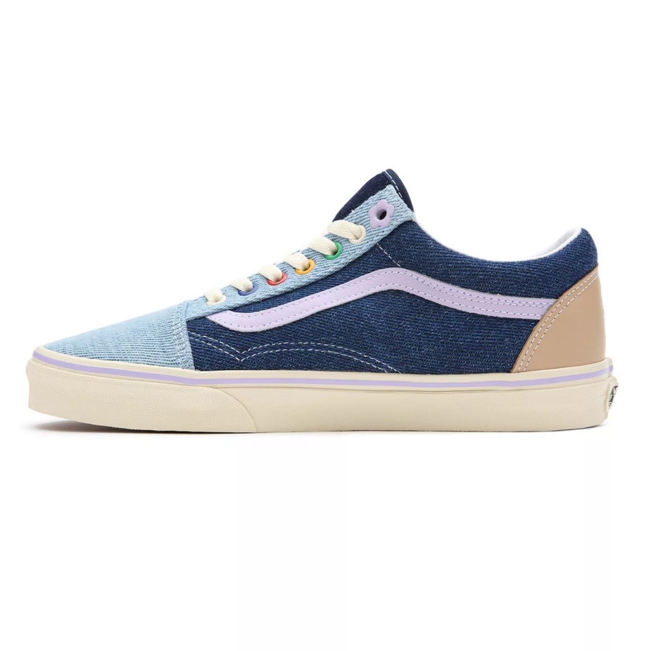 Vans X Em για διακοπές παλιά παπούτσια Skool μωβ