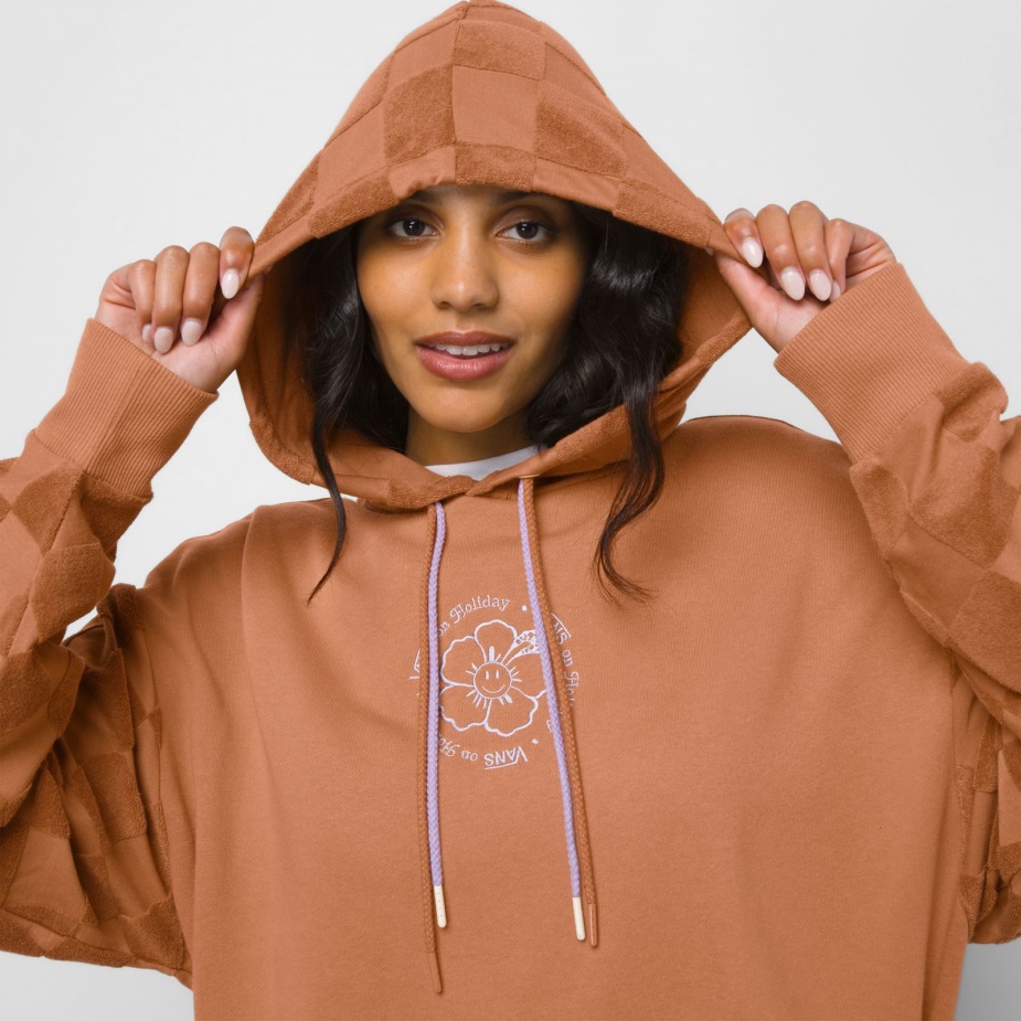 Vans X Em με κουκούλα διακοπών καφέ πεκάν