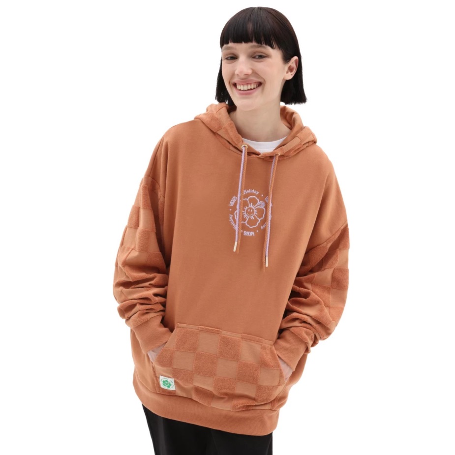 Vans X Em σε καφέ Hoodie πουλόβερ διακοπών