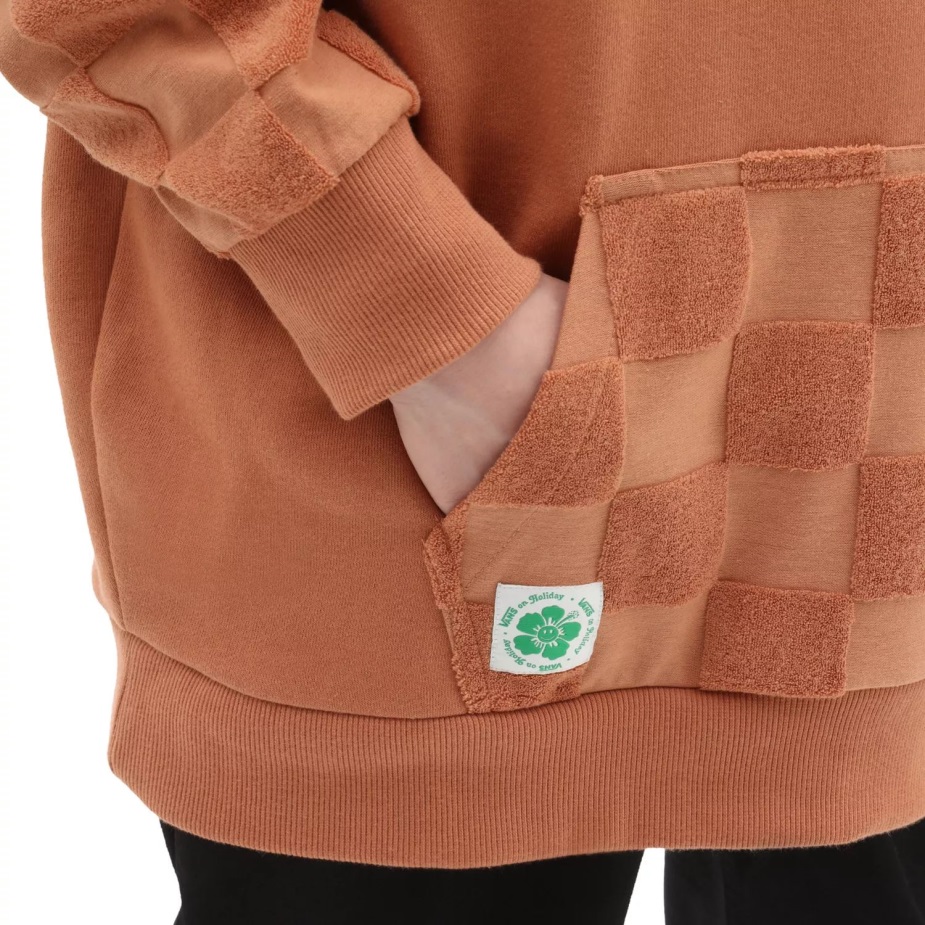 Vans X Em σε καφέ Hoodie πουλόβερ διακοπών