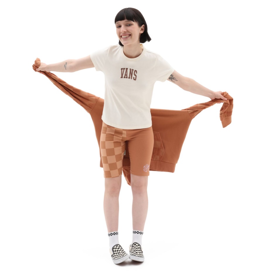 Vans X Em σε κολάν διακοπών κοντό καφέ