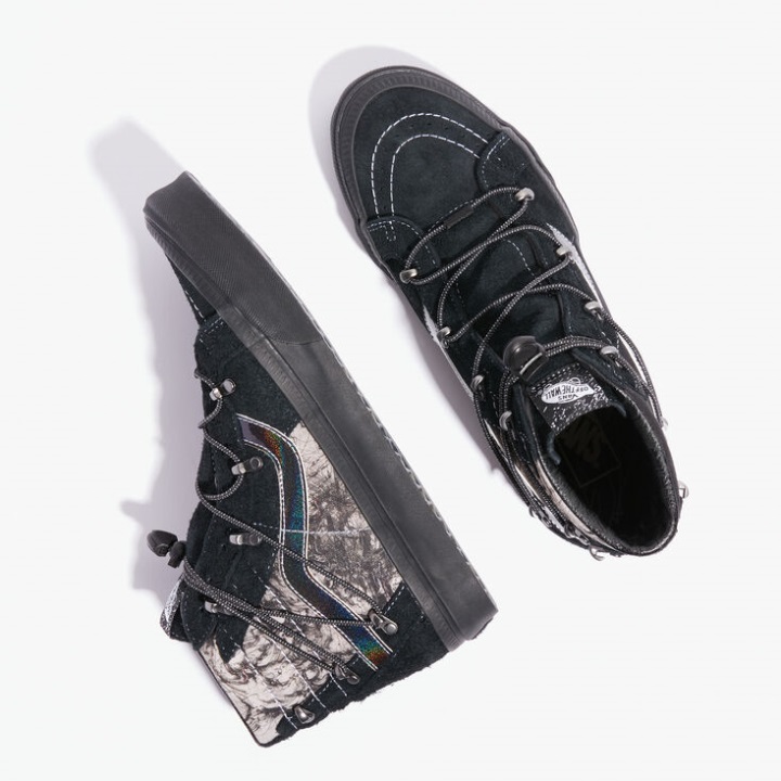 Vans X Huatunan έτος της τίγρης Sk8-hi Echo Dx έτος της τίγρης μαύρης