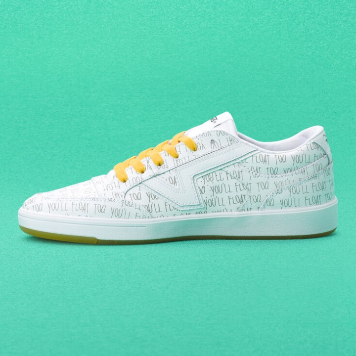 Vans X It Lowland Cc αληθινό λευκό φασμάτων κίτρινο