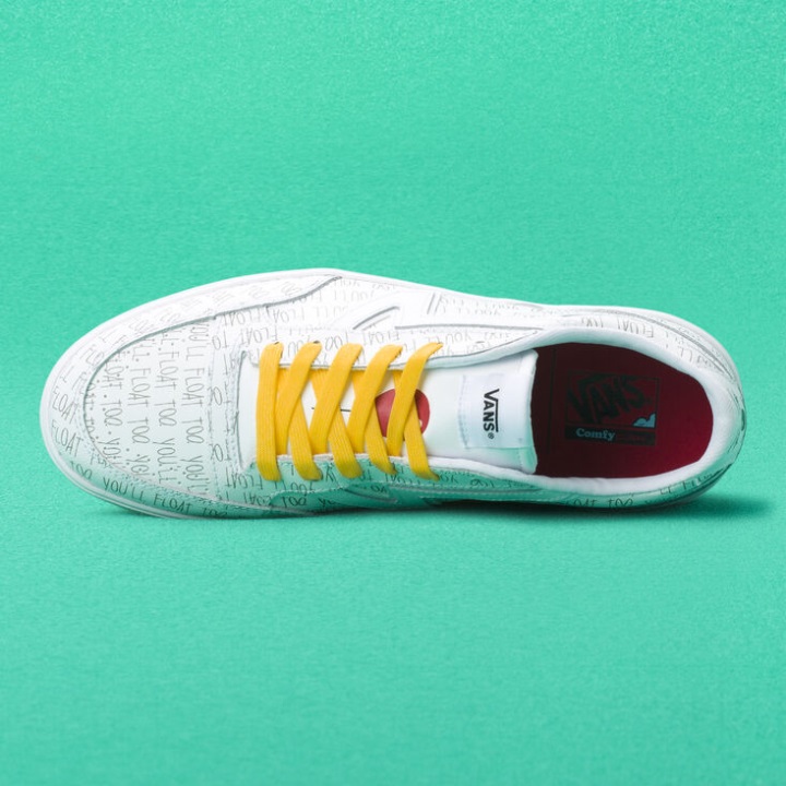 Vans X It Lowland Cc αληθινό λευκό φασμάτων κίτρινο