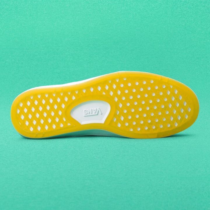 Vans X It Lowland Cc αληθινό λευκό φασμάτων κίτρινο