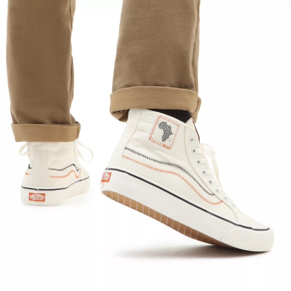 Vans X Juju Sc Sk8-hi 38 Decon Vr3 Sf παπούτσια λευκά