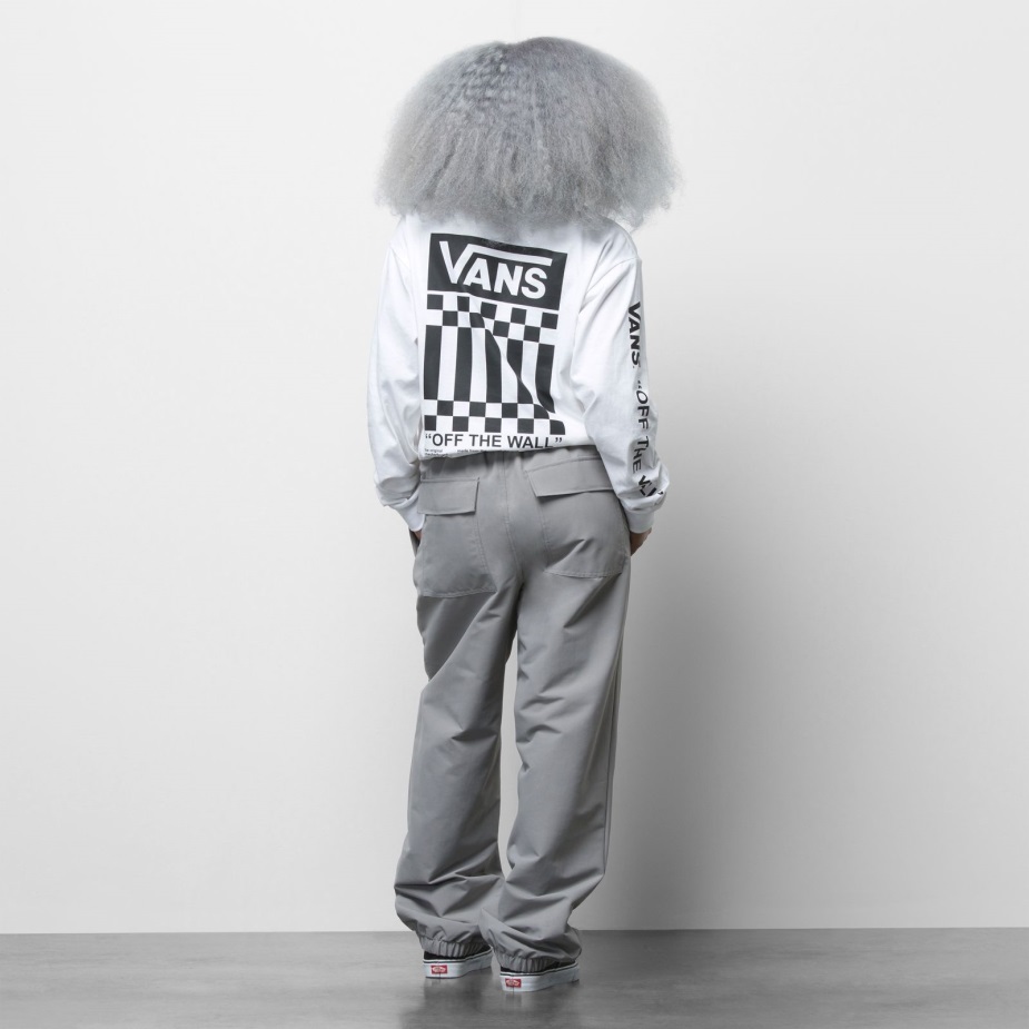 Vans X Kennedi Deck φαρδύ παντελόνι παγετό γκρι