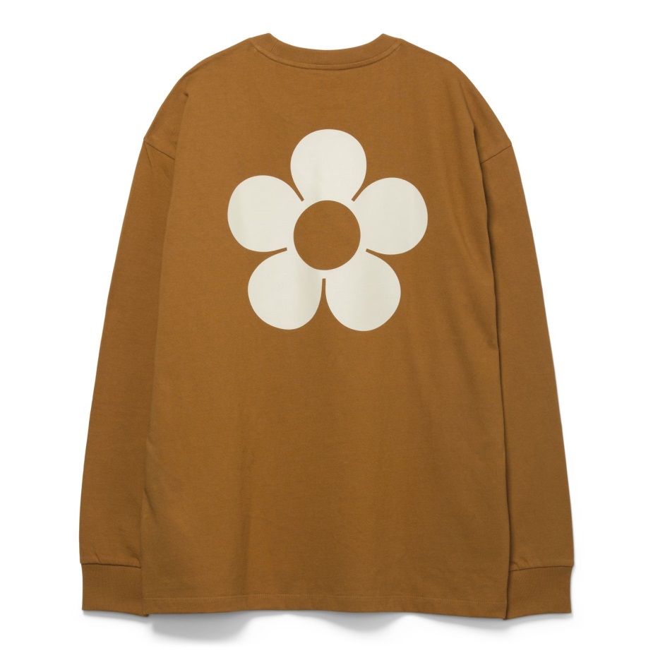 Vans X Lisa λέει Gah μεγάλου μεγέθους μακρυμάνικο μπλουζάκι μοναχών