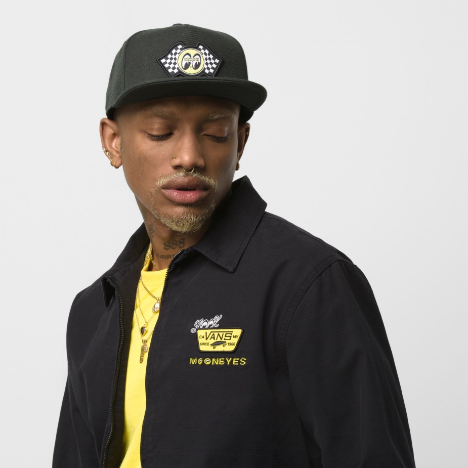 Vans X Mooneyes Snapback καπέλο μαύρο