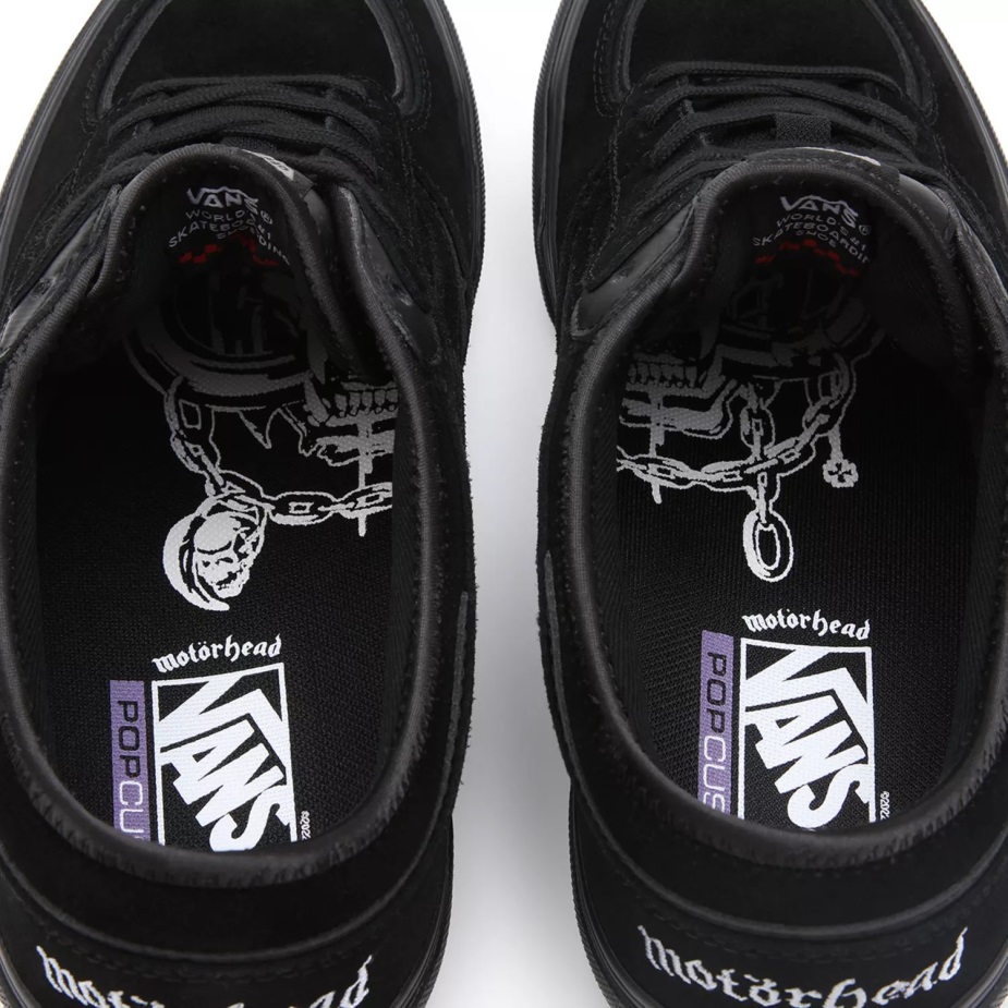 Vans X Motorhead Rowley παπούτσια μαύρα