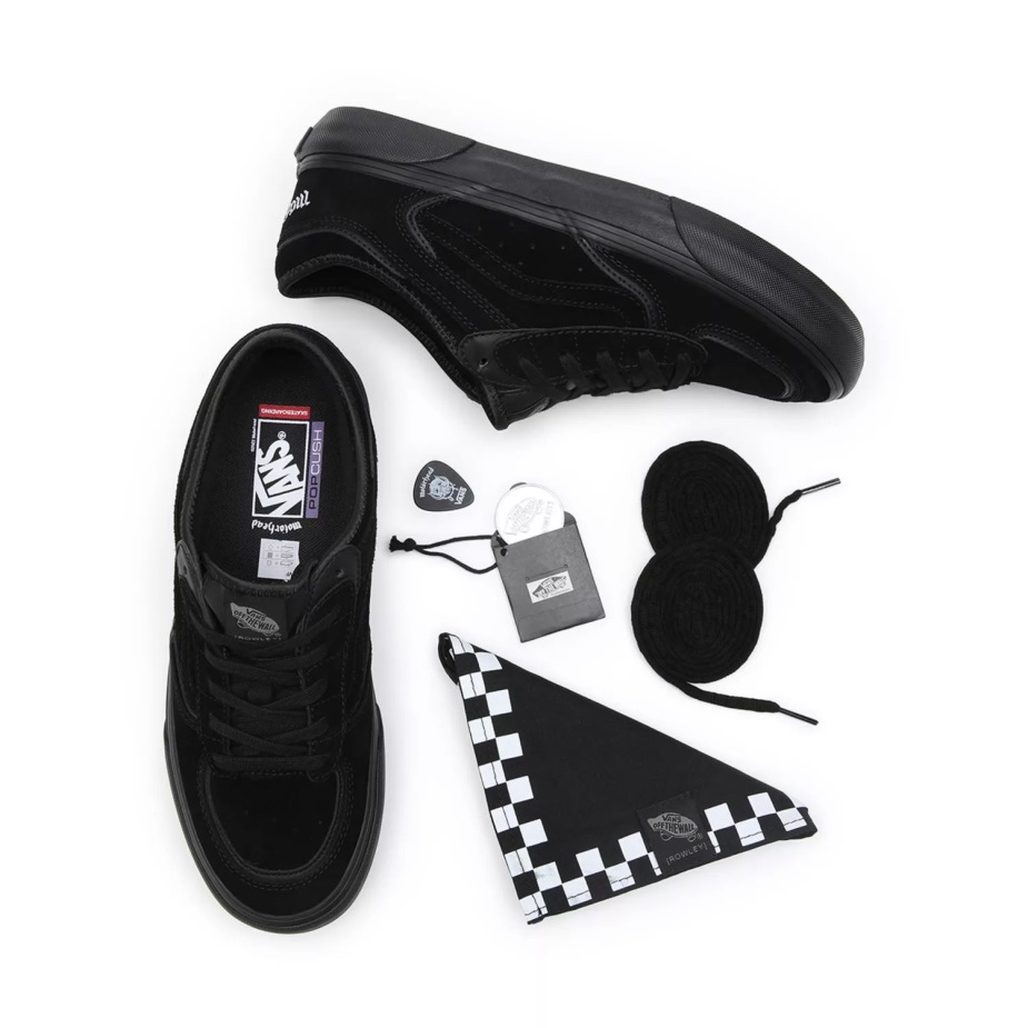 Vans X Motorhead Rowley παπούτσια μαύρα
