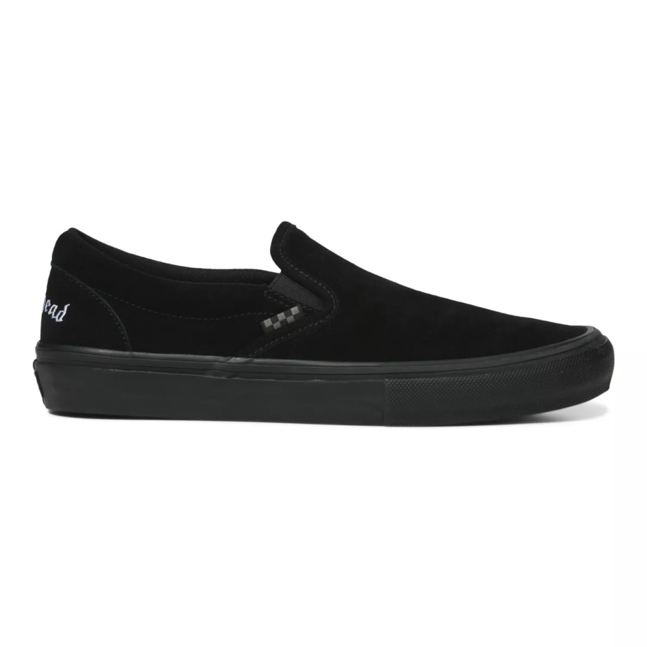 Vans X Motorhead Skate Slip On Shoes μαύρο