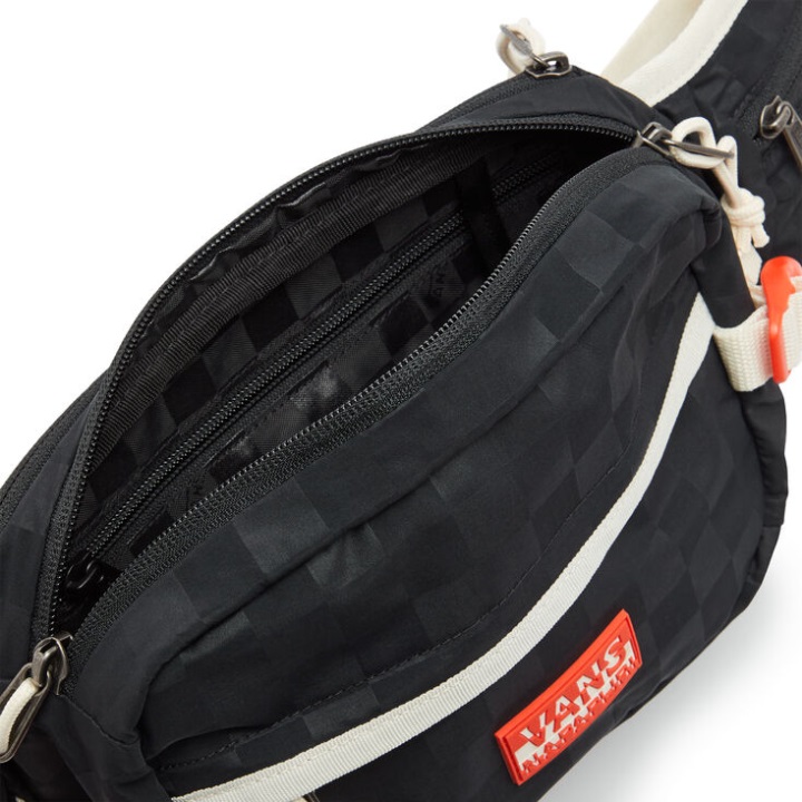 Vans X Napapijri έρευνα τσάντα χιαστί μαύρη επιταγή