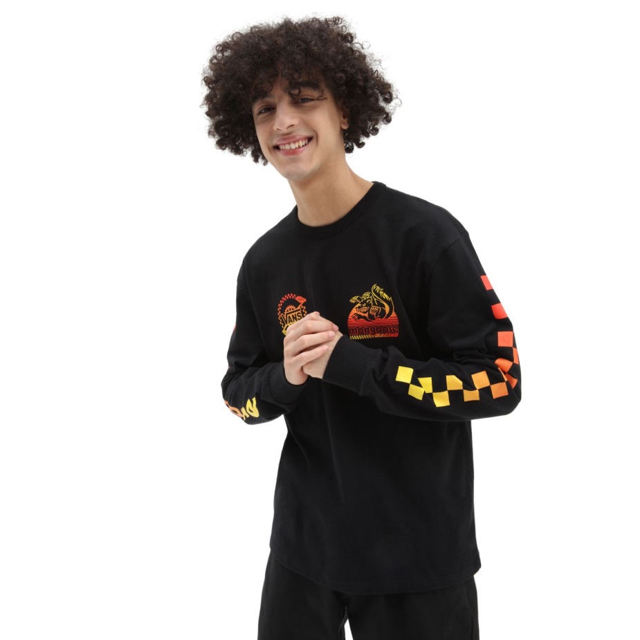 Vans X Our Legends (μαγκούστα) μακρυμάνικο μπλουζάκι μαύρο