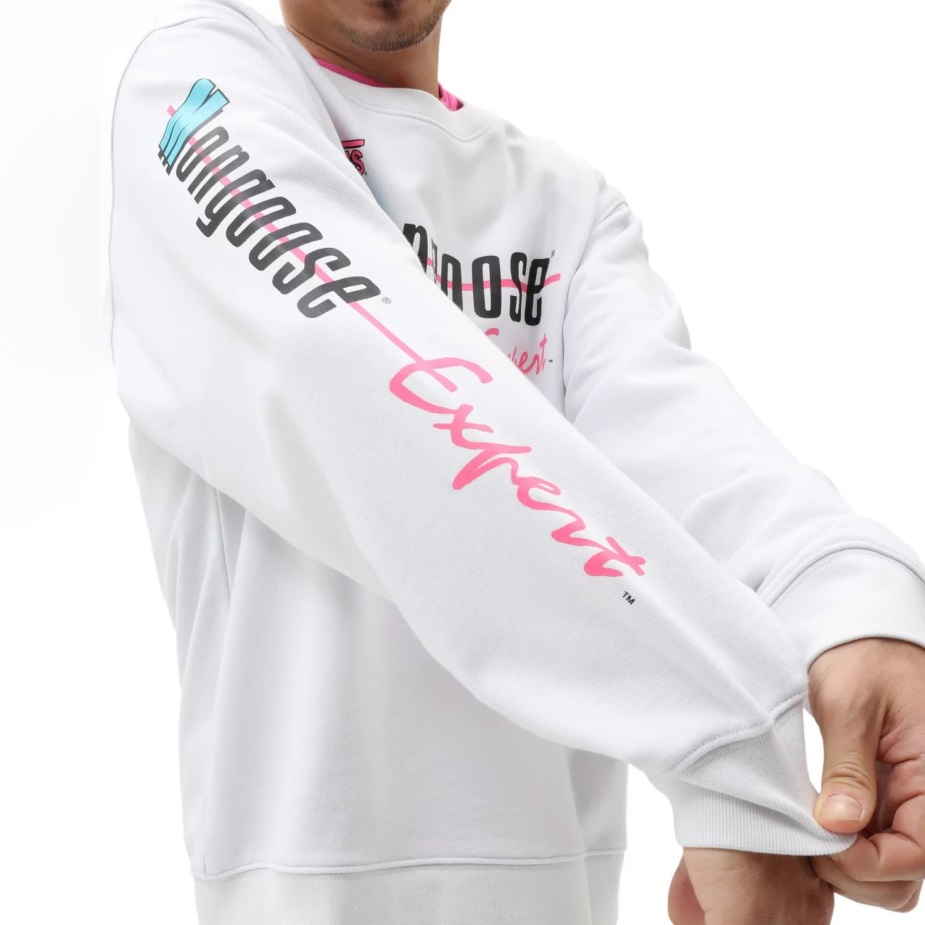 Vans X Our Legends (μαγκούστα) φλις φούτερ πληρώματος γκρι