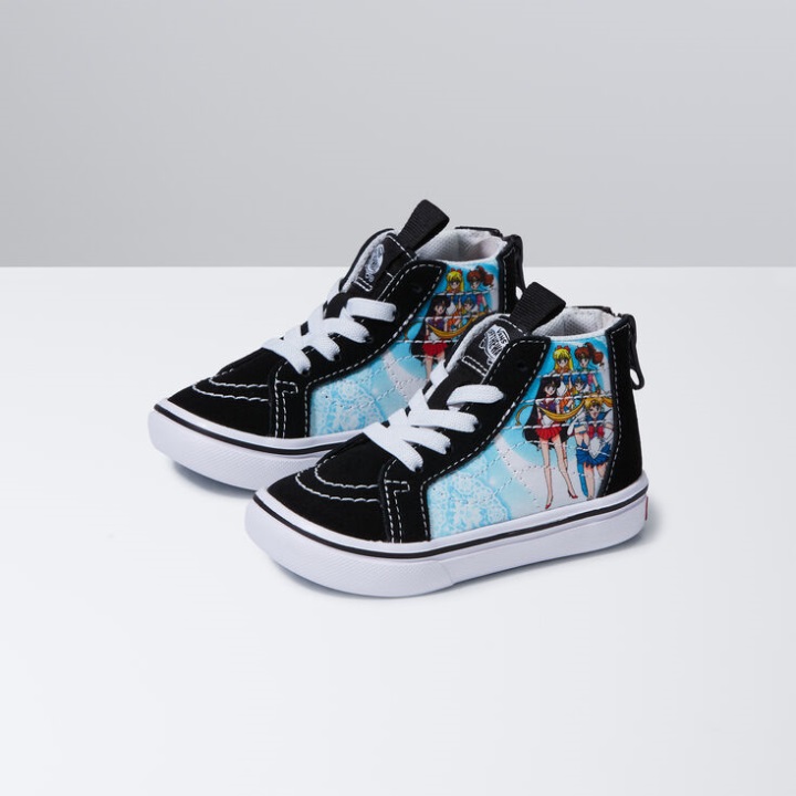 Vans X Sailor Moon Toddler Comfycus Sk8-hi Zip Multi-black