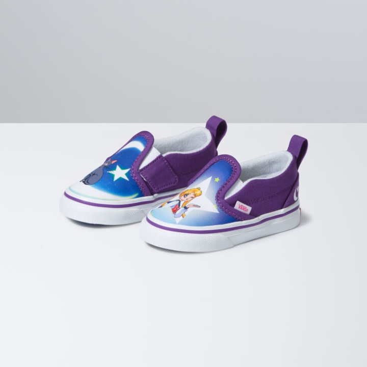 Vans X Sailor Moon Toddler Slip-on V μπλε-μωβ