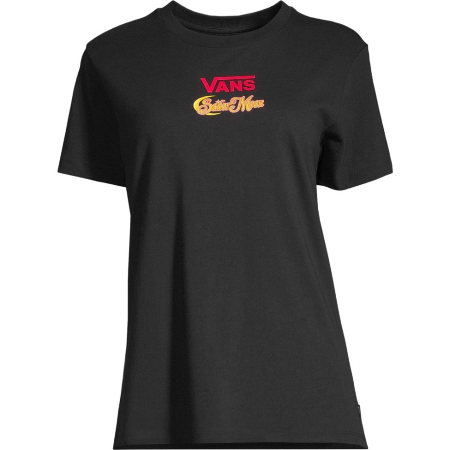 Vans X Sailor Moon γυναικείο μπλουζάκι Bff Crew μαύρο