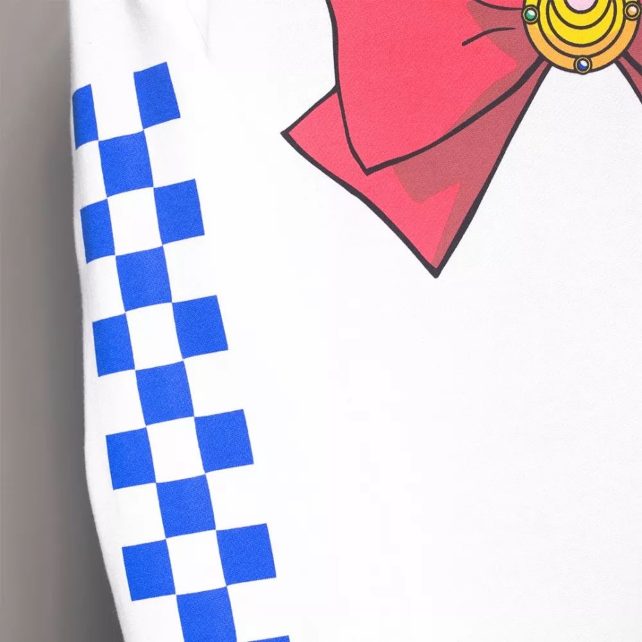 Vans X Sailor Moon γυναικείο φούτερ Bff Fleece λευκό