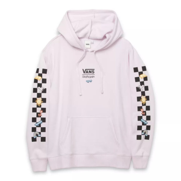 Vans X Skateistan Boyfriend Hoodie Orchid Ice