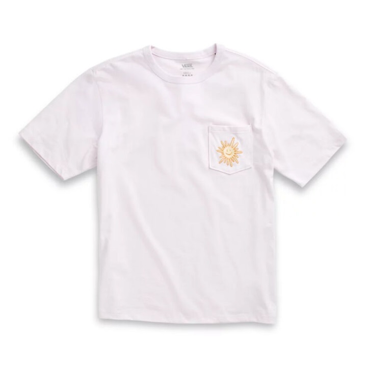 Vans X Skateistan Off The Wall Pocket T-shirt Orchid Ice