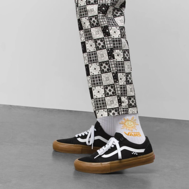 Vans X Skateistan κάλτσα λευκή