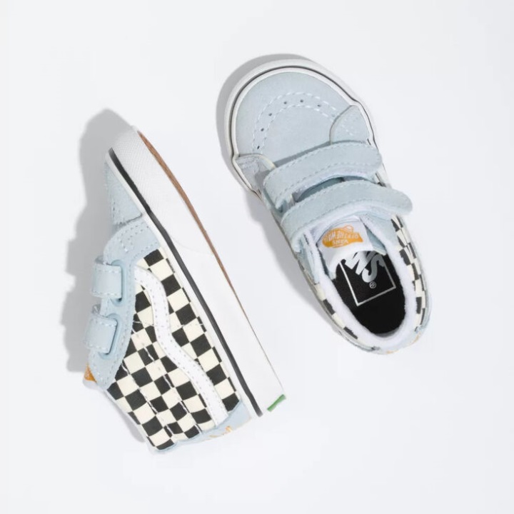 Vans X Skateistan νήπιο Sk8-μέση επανέκδοση V σκακιέρα