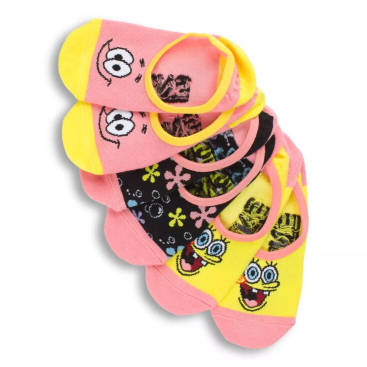 Vans X Spongbob Canoodle κάλτσες 3 πακέτα καλύτεροι φίλοι 4-life Multi