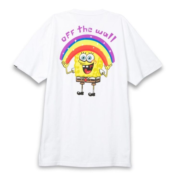 Vans X Spongbob Imaginaaation T-shirt Imaginaaation λευκό