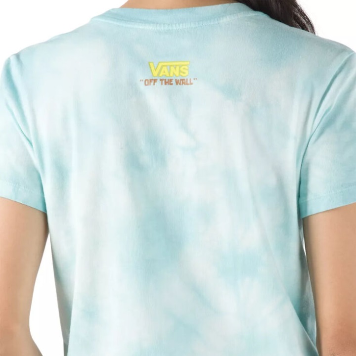 Vans X Spongbob Jump Out Crew Tee Blue