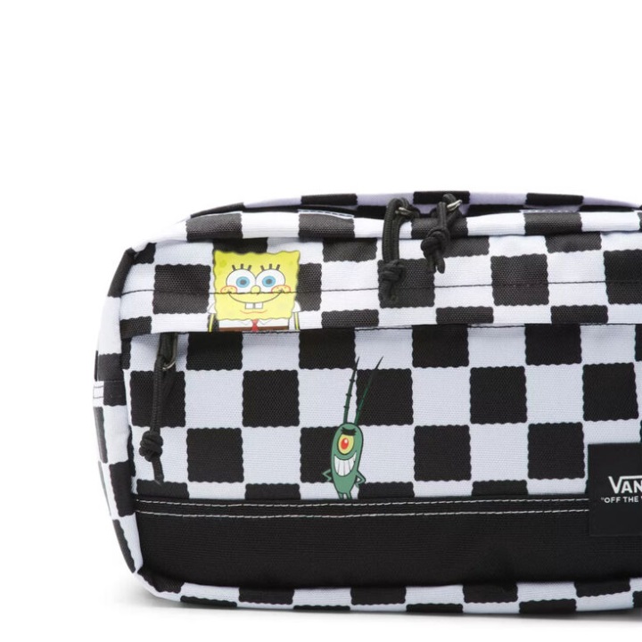Vans X Spongbob κατασκευή σκακιέρα τσάντα χιαστί