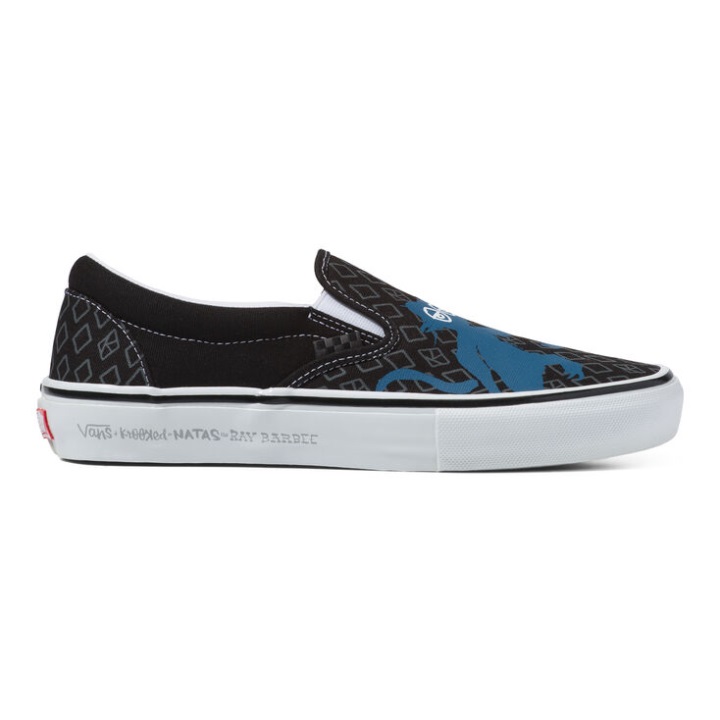 Vans X Strooked Skate Slip-on μαύρο