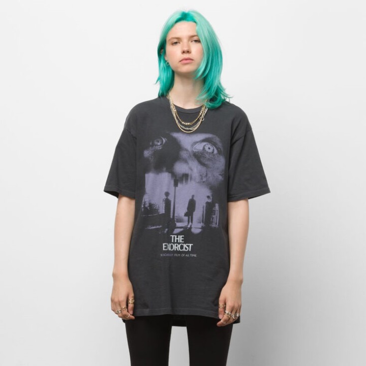 Vans X The Exorcist T-shirt μαύρο