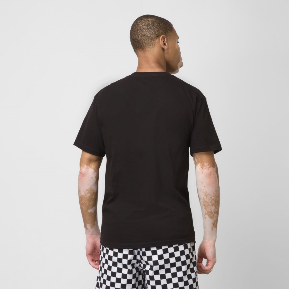 Vans X Thrasher Off The Wall Logo μαύρο μπλουζάκι