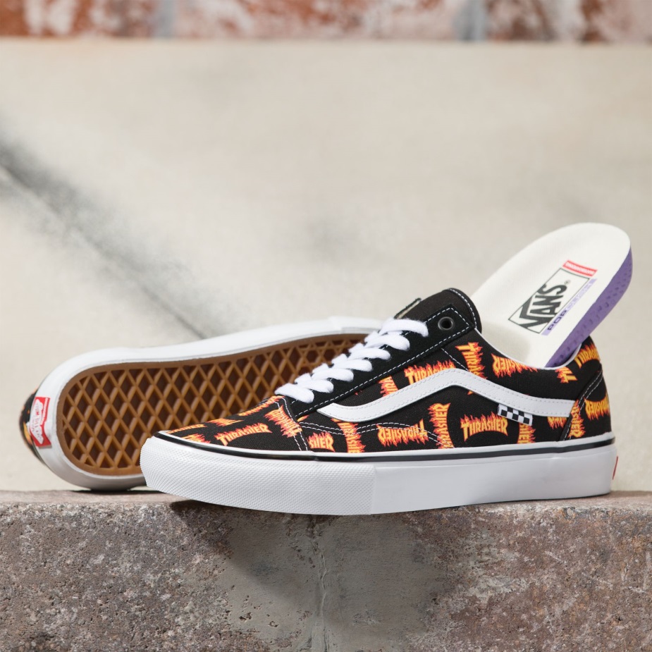 Vans X Thrasher Skate Old Skool Black-multi