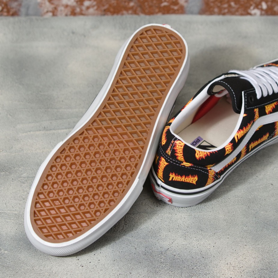 Vans X Thrasher Skate Old Skool Black-multi