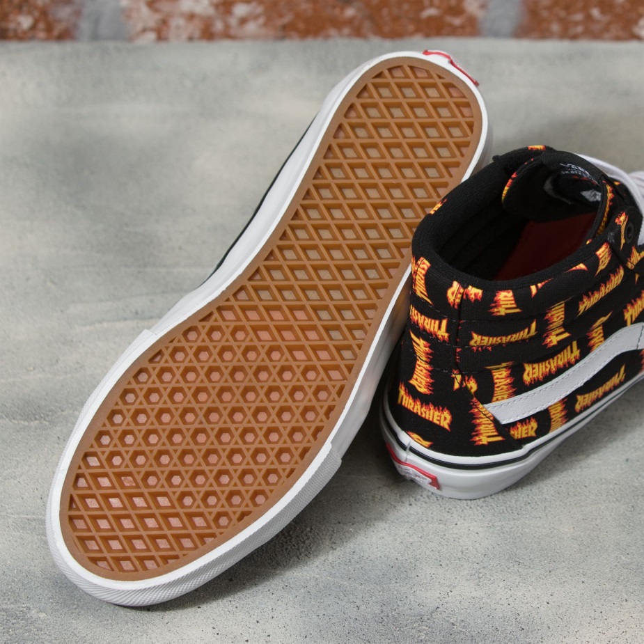 Vans X Thrasher Skate Sk8-hi Black-multi