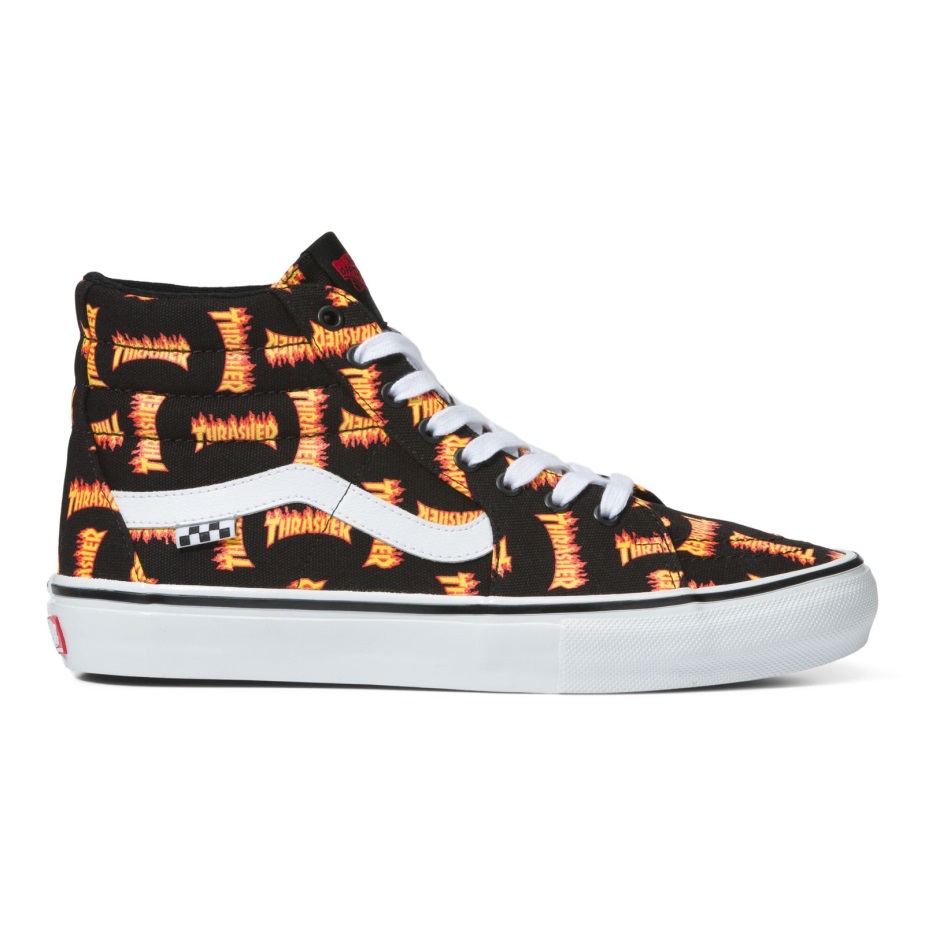 Vans X Thrasher Skate Sk8-hi Black-multi