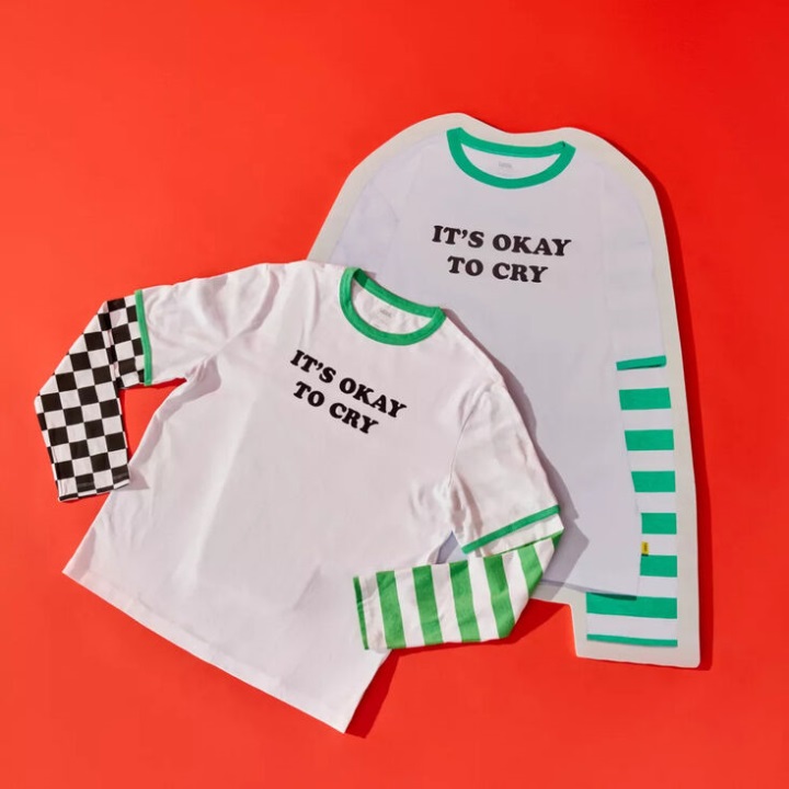 Vans X Tierra Whack με στρώσεις μακρυμάνικο λευκό