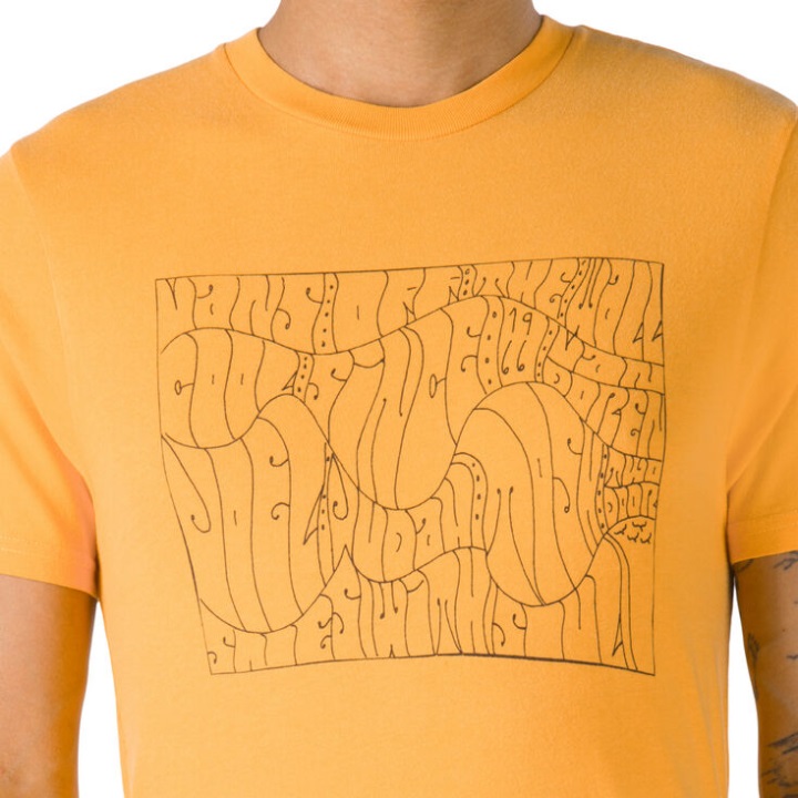 Vans X Tudors T-shirt σαφράν
