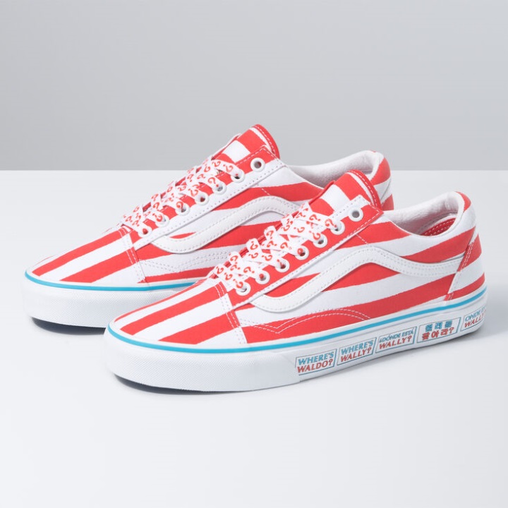 Vans X Wheres Waldo Old Skool International-stripes