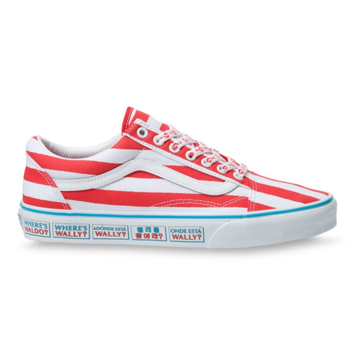 Vans X Wheres Waldo Old Skool International-stripes