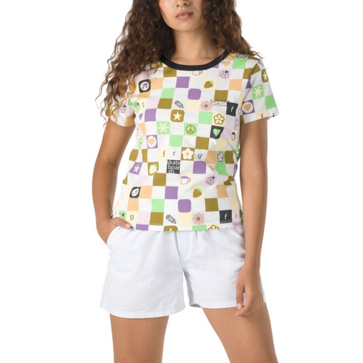 Vans X βάτραχος μπλουζάκι μωρό λευκό