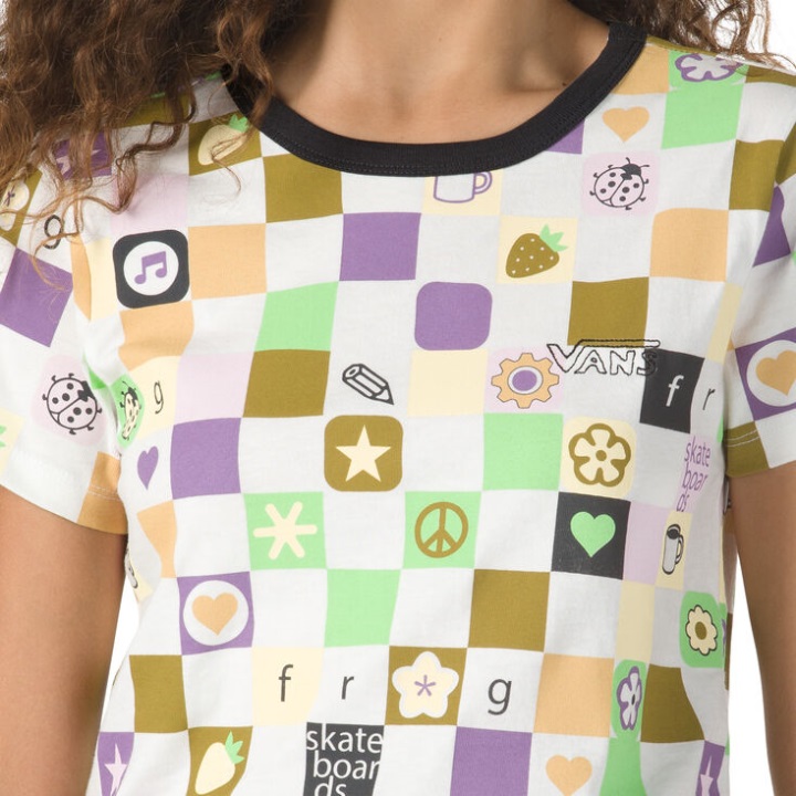 Vans X βάτραχος μπλουζάκι μωρό λευκό