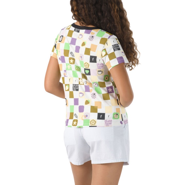 Vans X βάτραχος μπλουζάκι μωρό λευκό