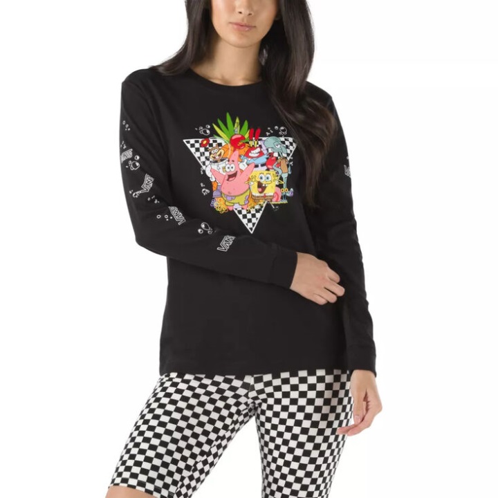 Vans X μπομπ σφουγγαράκι μπικίνι με μακρύ μανίκι κάτω μπικίνι